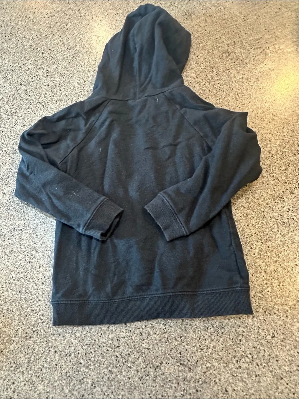 Crazy 8 Black Hoodie with Orange 'BOO!' Graphic